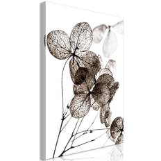 Billede - Transparent Clover (1 Part) Vertical - 60 x 90 cm - På italiensk lærred