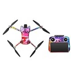 Mini 4 Pro skinndekal för DJI Mavic Mini4 Pro kamera drönare Quadcopter Body Arm RC2 fjärrkontroll komplett set klistermärke wrap tillbehör vattentät