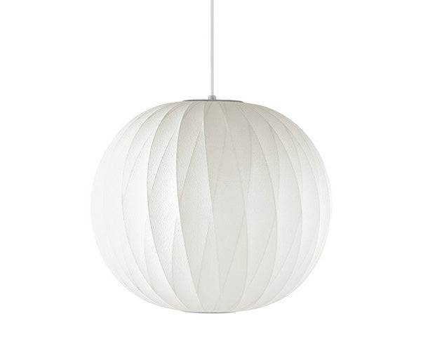 HAY Nelson Ball Crisscross Bubble Pendant - Medium - Off-White