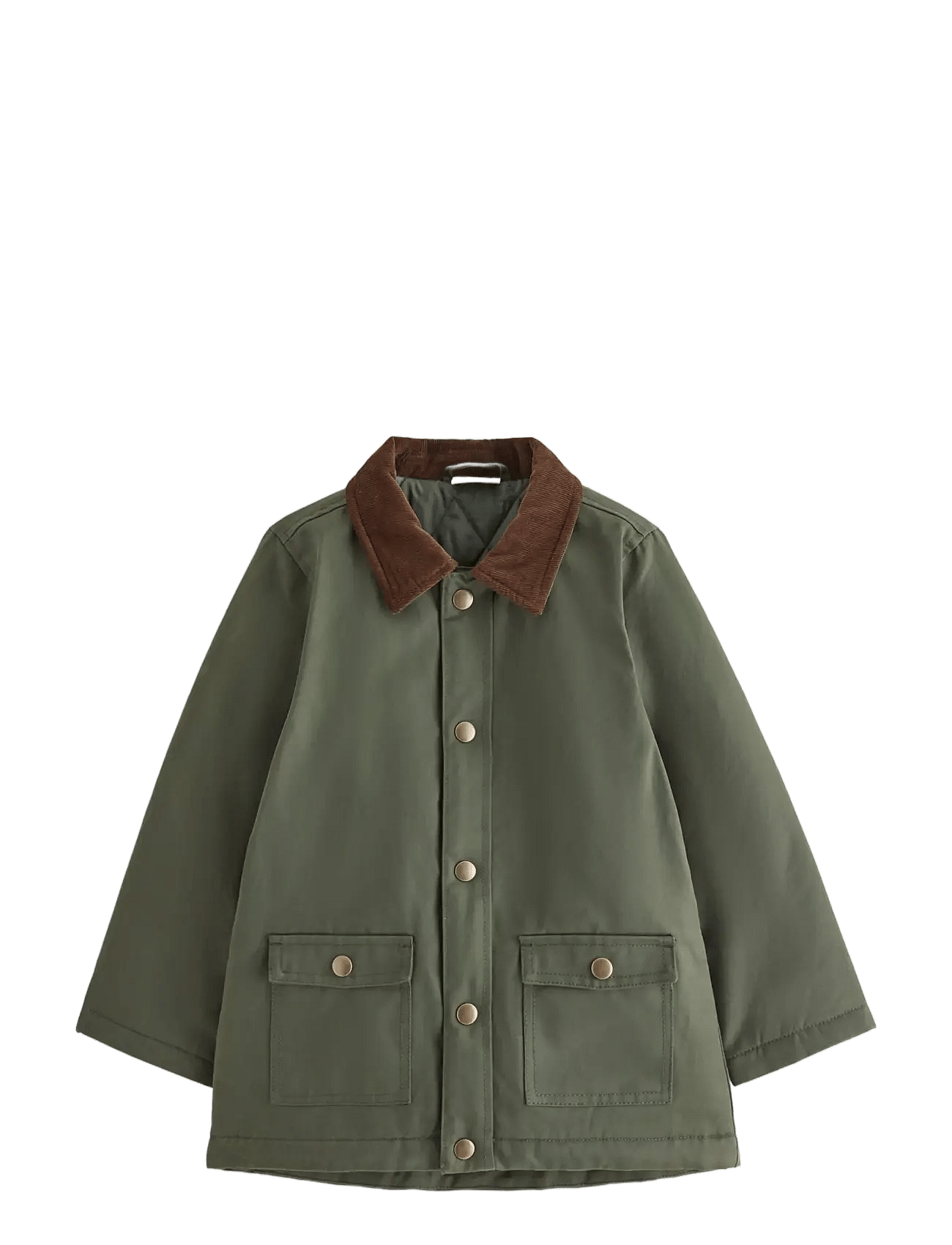 Lindex Padded Jacket - Khaki green - 116