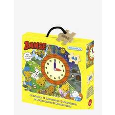 KÄRNAN Askpussel I Trä Bamse Klockan 40 Bitar |Multi/patterned |One Size