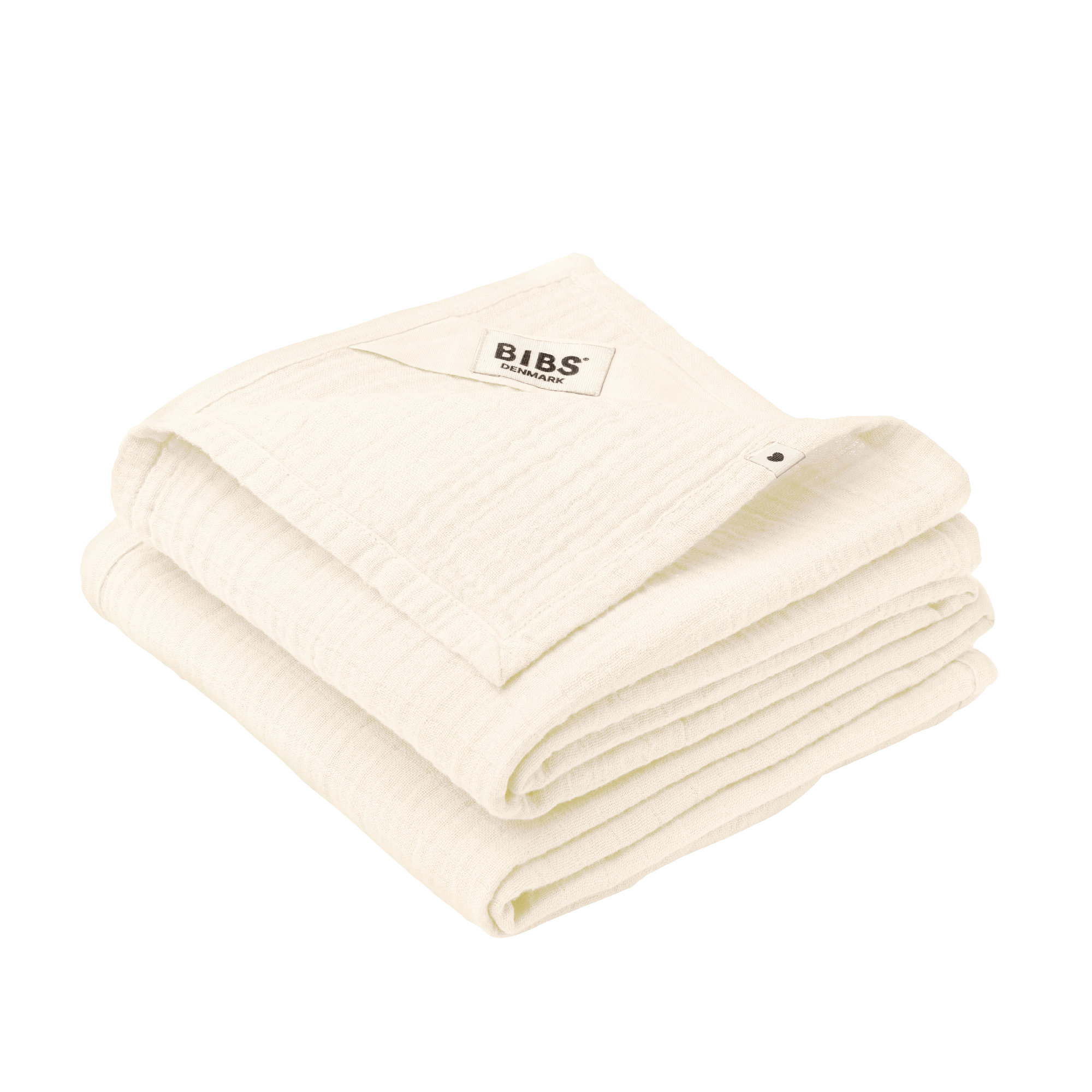 BIBS Muslin Cloth 2-pack 70 x 70 cm Ivory 2 st