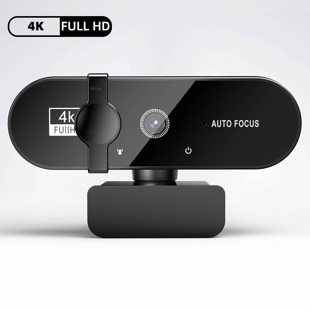 2k 4k webbkamera 1080p webbkamera cam burk med mikrofon stativ för pc 1080p autofokus kamera till dator usb full hd webbkamera