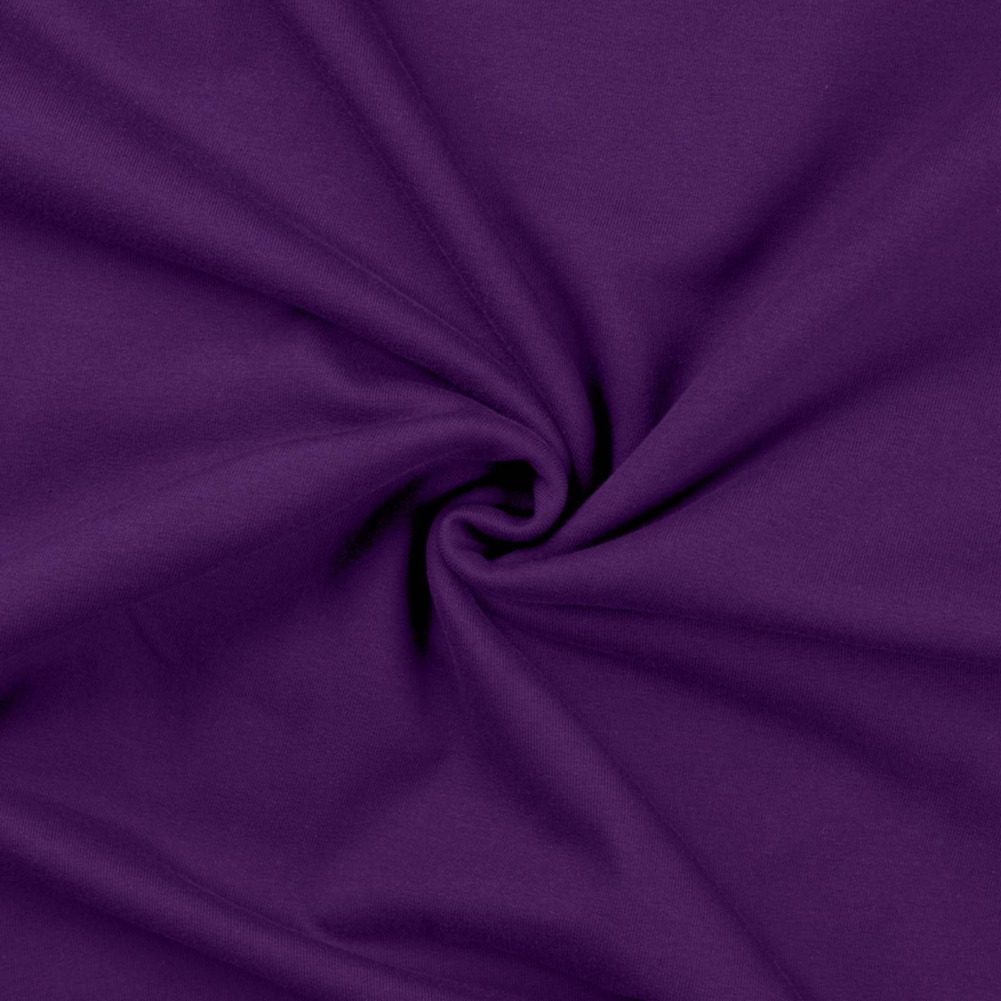 470 | Borstad Enfärgad jogging tyg - Purple