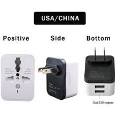 Universal resekonverteringskontakt 250v 10a eu / us / uk standardkonvertering europa power eu plug converter socket / outlet / adapter - Usa - kina