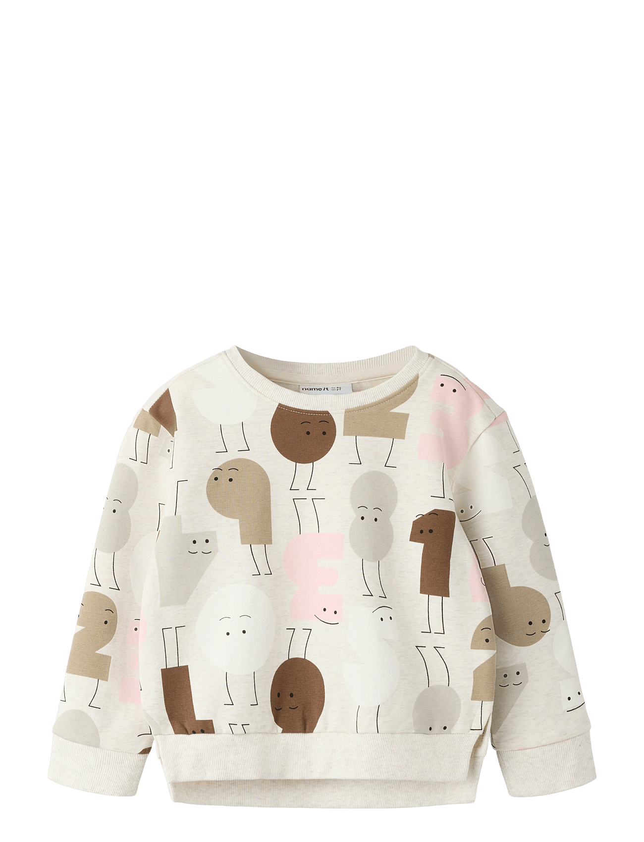 NAME IT Nmfolydia Ls Nreg Swe Bru | Beige | 92