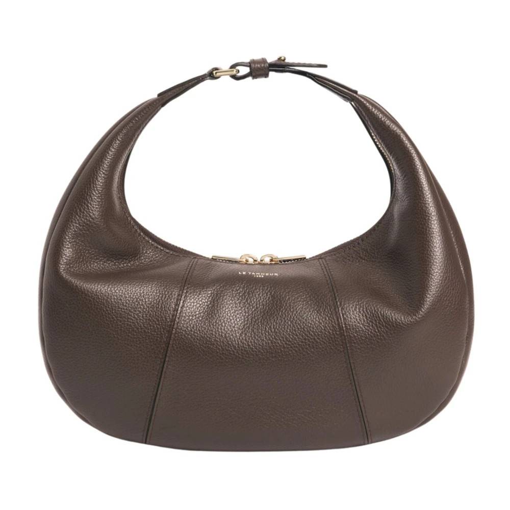 Le Tanneur Juliette Lille Skuldertaske - Tasker - Dame - Brun - ONE SIZE - Uld