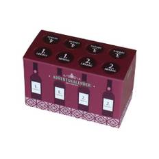ADVENTSKALENDER MED PORTVIN - 8X5CL - Rød - PRESALE -