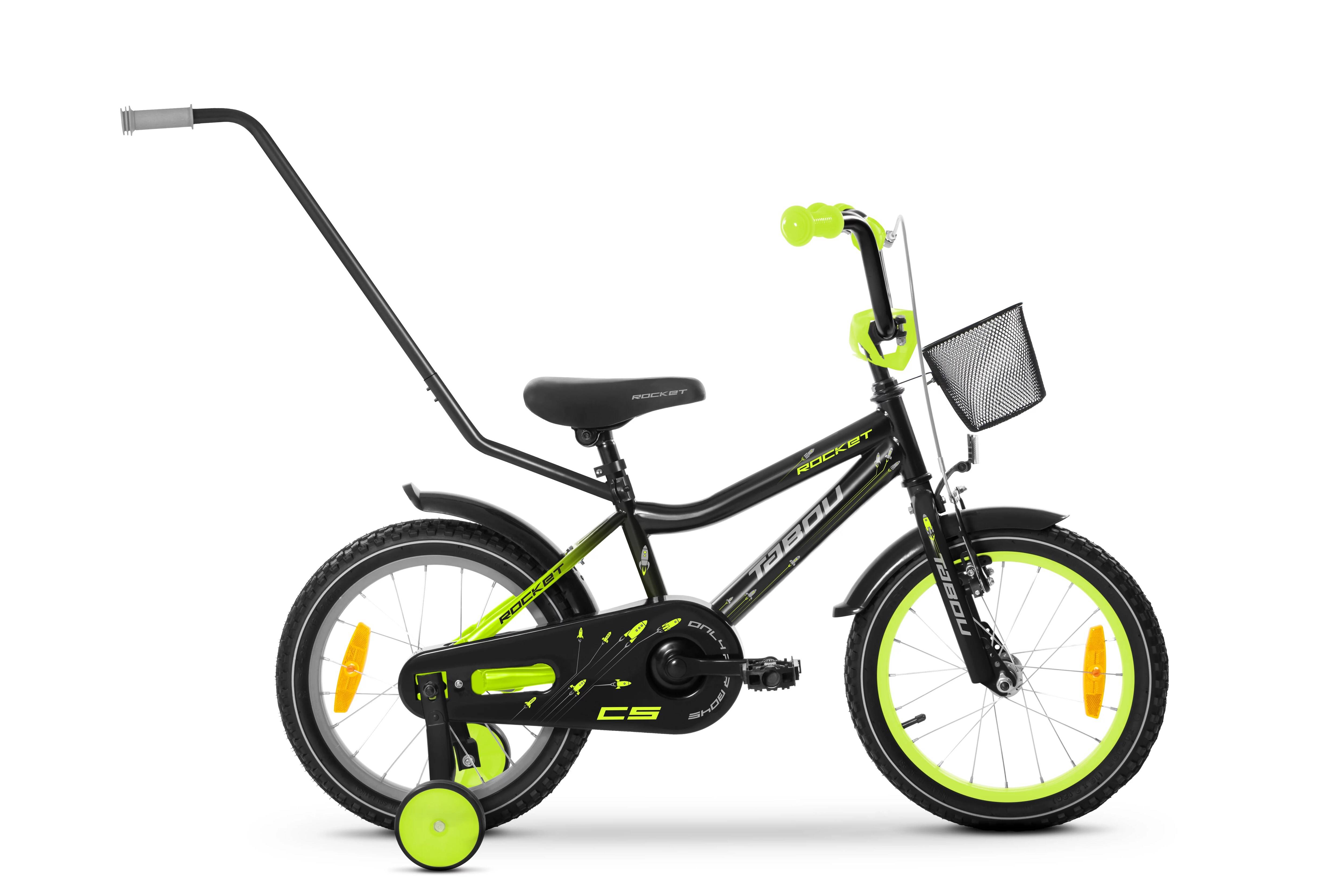 Tabou Rocket 12 CS Alu Svart/Lime, 0 vxl / 12"