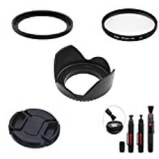 SK42 40,5 mm diameter kameralins bunt set kit linshuva lock UV filter borste adapter ring för Canon G5X G7X G7X Mark II G7X Mark III kamera