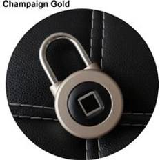 Smart bluetooth-hänglås fingeravtryck och telefonapp låser upp vattentätt ip66 säkerhetsdörrlås för bagage / skåp / låda / cykel m3