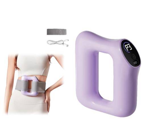 Multifunktionell fascia ring för hela kroppen, ergonomisk elektrisk massageapparat, djupvävnadsmassageverktyg (lila)