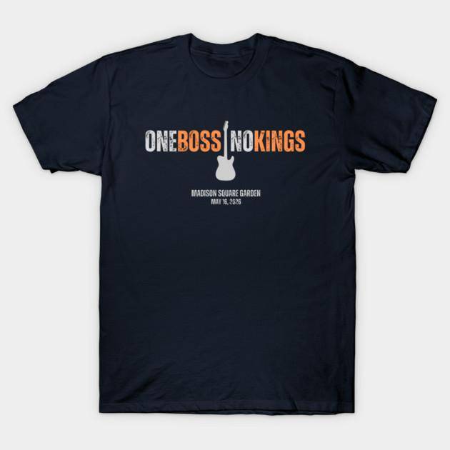 New York City Bruce Springsteen No Kings Tour 2026 T-shirt cm