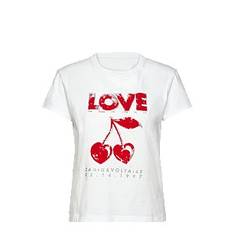 ZADIG & VOLTAIRE Walk Bc Concert Cherry Love |Vit |M