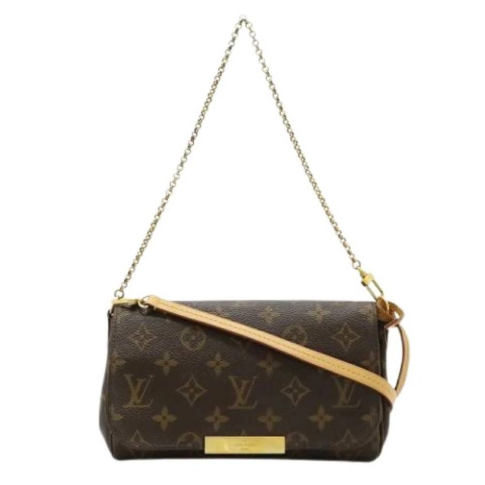 Louis Vuitton Vintage Pre-owned Vintage Canvas Cross Body Taske - Vintage - Dame - Brun - ONE SIZE - Tyl