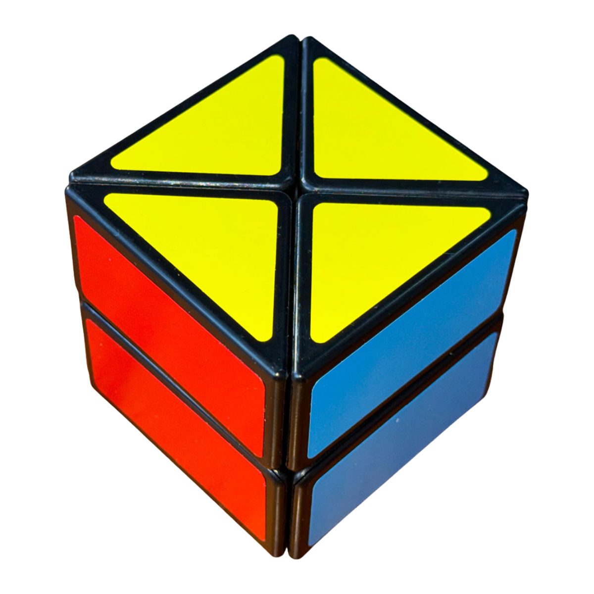 Calvin's Puzzle Lee Fisher 2x2 Shape Mod Cube Black - Professorterning.