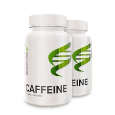 Koffein - 2 x 100 kapslar - Body Science Caffeine - Prestationshöjare, Koffeintabletter