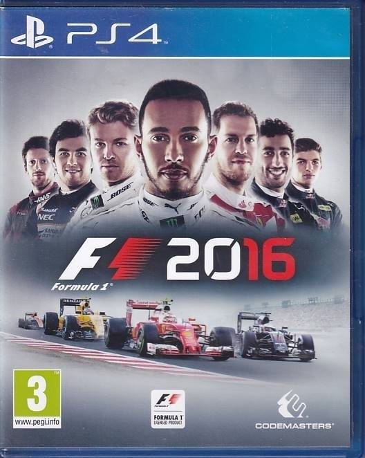 F1 2016 - PS4 (B Grade) (Genbrug)