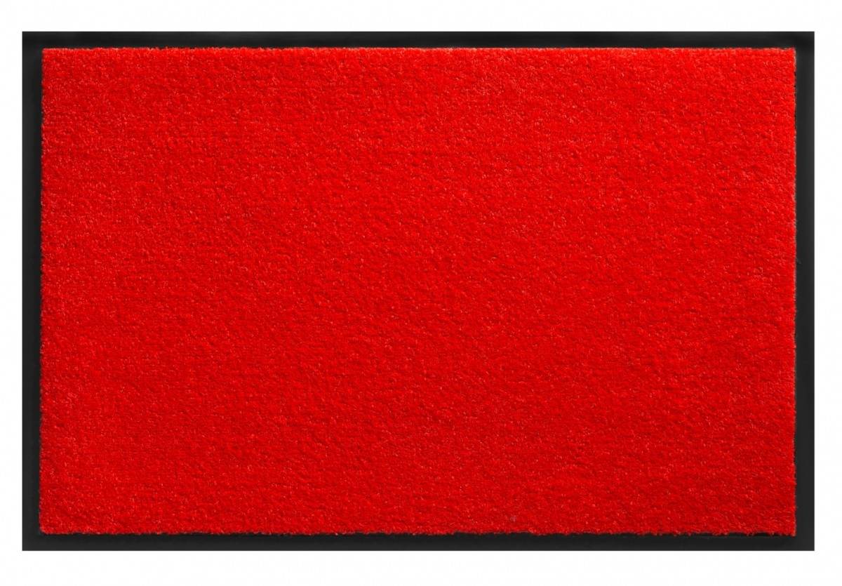 Smudsmåtte Future Rød 80x120 cm.
