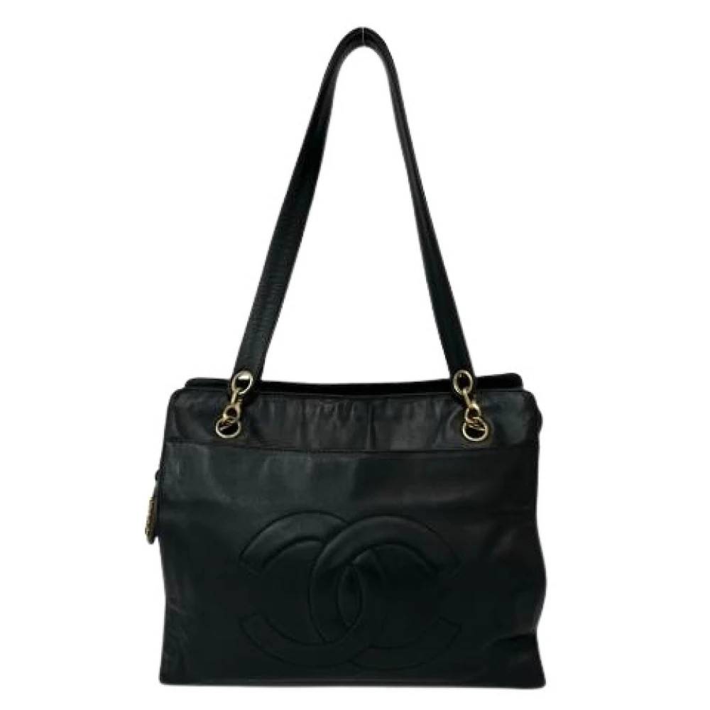 Chanel Vintage Pre-owned Vintage Tote Bag - Vintage - Dame - Sort - ONE SIZE - Uld