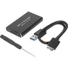 Vktech ssd case hårddiskhölje usb 3.0 to msata adapter extern hårddiskbox hdd hölje msata mobile ssd disk case