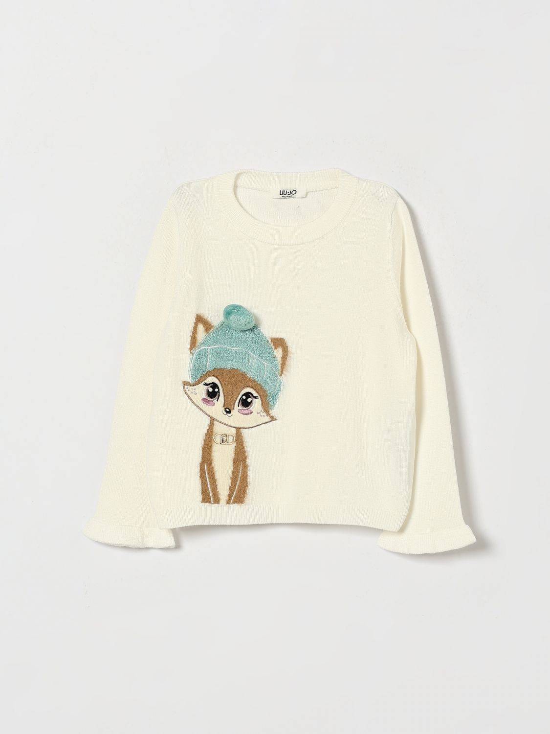 LIU JO Pullover Kinder Farbe Weiß - 4