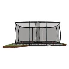 BERG Pro Bounce 500x500 Flatground + Safety net DLX XL - INKL LANDNINGSMADRASS!