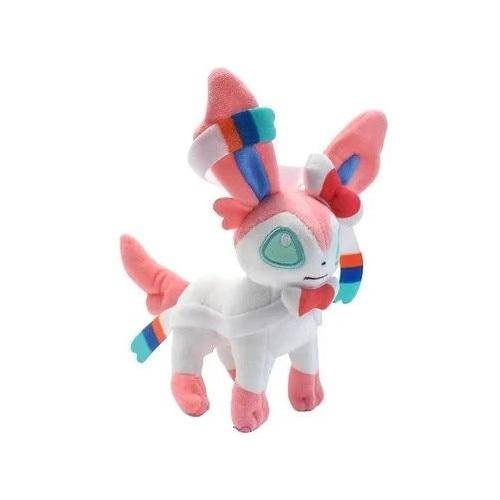 Sylveon Pokémon GO Gosedjur - Ultramjuk Samlarobjekt Eevee Utveckling Husdjursdocka, Söt Gåva