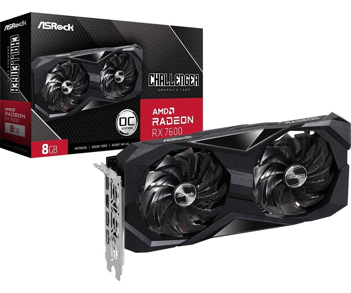Asrock Challenger 90-GA41ZZ-00UANF grafikkort AMD 90-GA41ZZ-00UANF