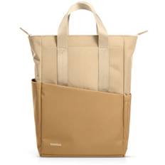 Tomtoc Slash-A63 Laptop Backpack (13"-14") - Beige/brun - Beige/Brun/
