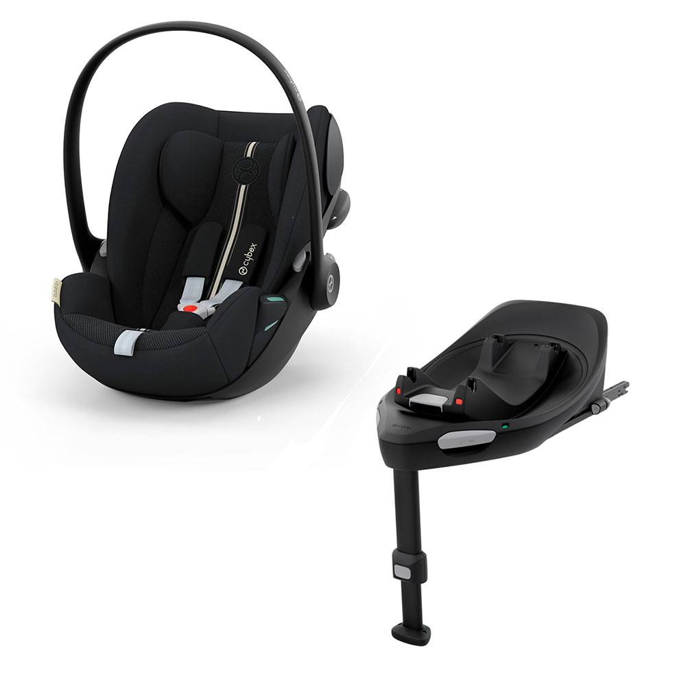 Cybex Cloud G Moon Black Plus bilbarnstolspaket - Svart.