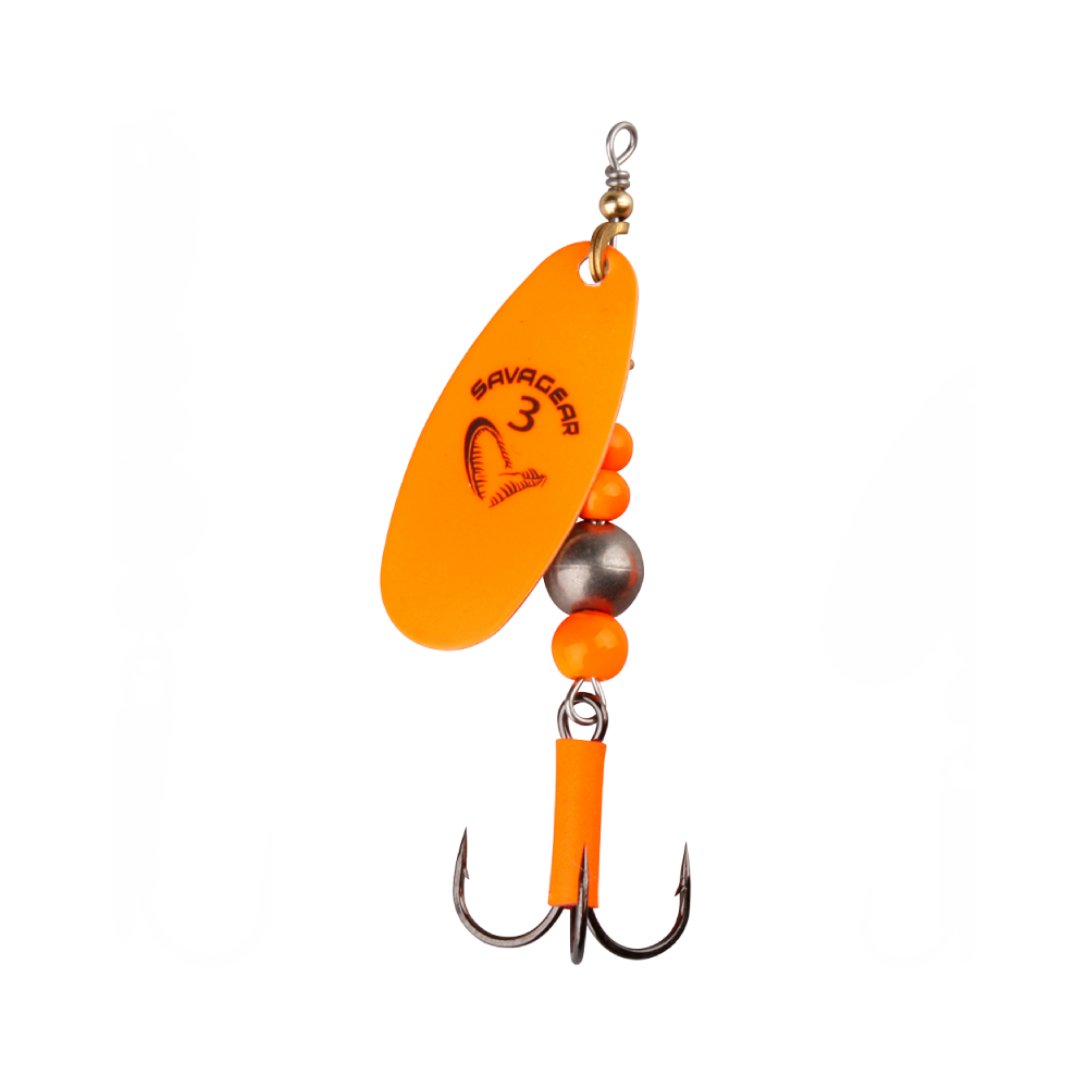 Savage Gear Caviar Spinner 18G Flou Orange.