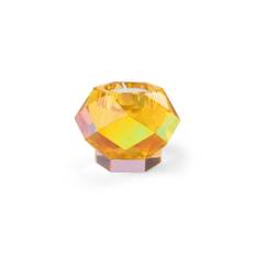 eden outcast - Glam Fyrfadsstage - Lysestage - Glam Yellow - H7,5 x W10,5 cm