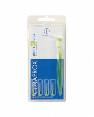 Curaprox Prime Mellanrumsborstar 1,1 mm Lime Lång Skaft