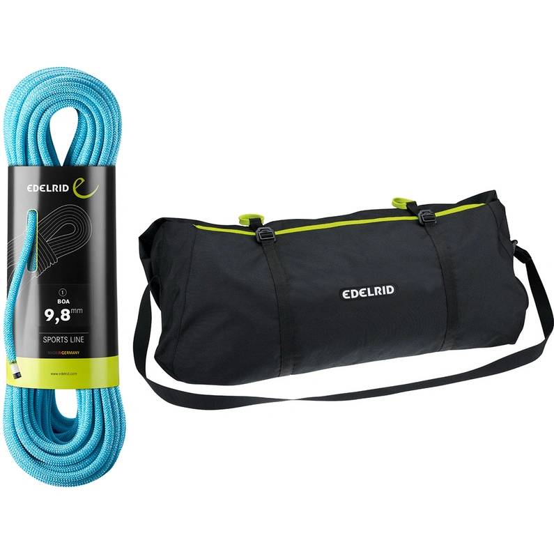 Edelrid Boa 9.8 Climbing Rope With Rope Bag