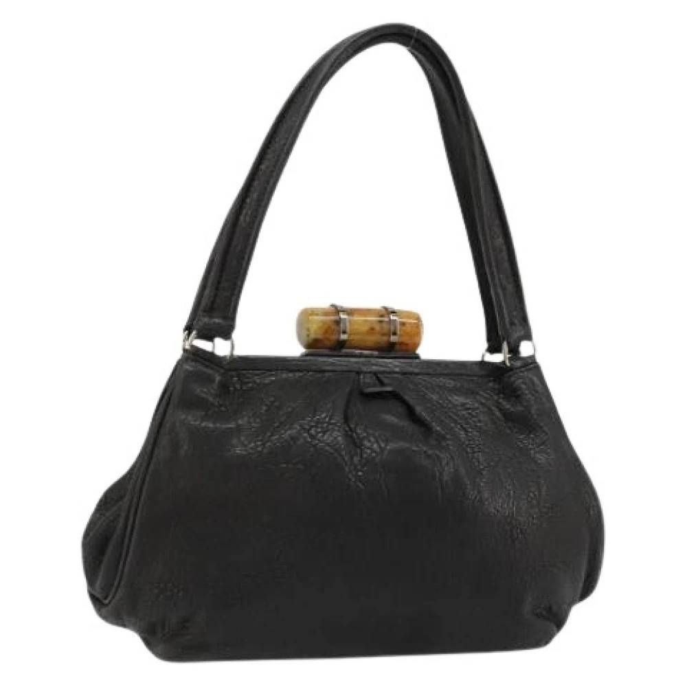 Miu Miu Pre-owned Pre-owned Hand Bag - Vintage - Dame - Sort - ONE SIZE - Læder