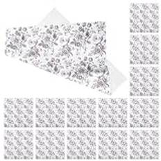 DIYEAH 20 Ark Presentpapper Blommigt Förpackningspapper Presentförpackning Omslagspapper Födelsedagspapper För Fest Babyshower Lila 57. 00X57. 00X0. 10 Cm