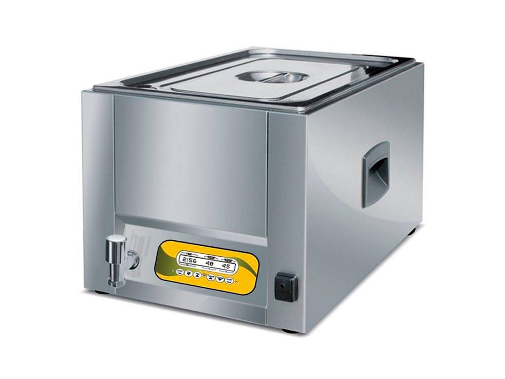 Sous vide 25 l 1000W 350x550x320 mm Larg.