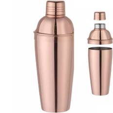 3-delt bartender shaker til drinks og cocktails Cobbler 0,8 l - kobber