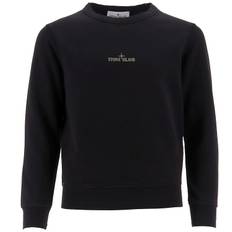 Stone Island Sweatshirt - Sort m. Logo - Stone Island - 8 år (128) - Sweatshirt