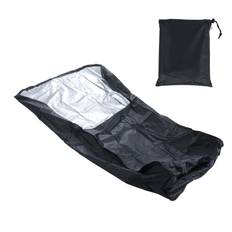 Mower Cover Protector 210D Oxford Fabric Push Mower Cover with Storage Bag Universal Fit for
