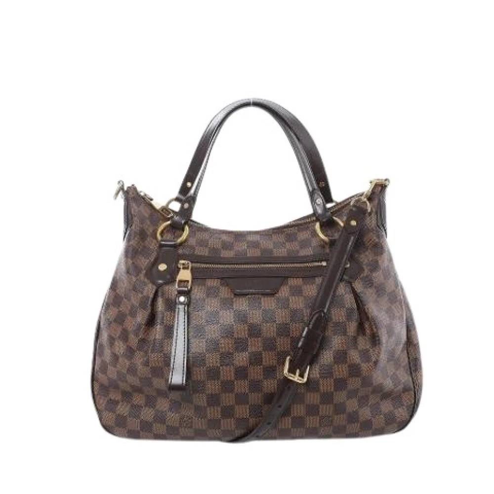 Louis Vuitton Vintage Pre-owned Ivorie MM Håndtaske - Vintage - Dame - Brun - ONE SIZE - Uld