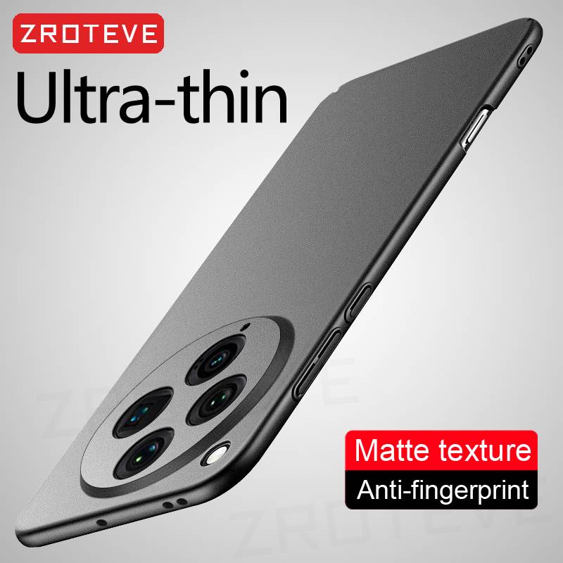 For FindX8 Pro Case ZROTEVE Ultra Thin Hard PC Matte Cover For Oppo Find X8 Ultra 5G Global Phone Cases