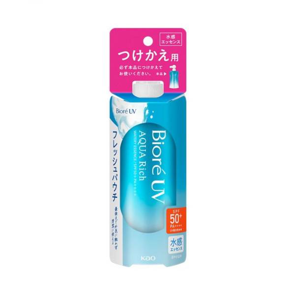 Kao - Biore UV Aqua Rich Watery Essence SPF50+ PA++++ Refill - 120g - No Color