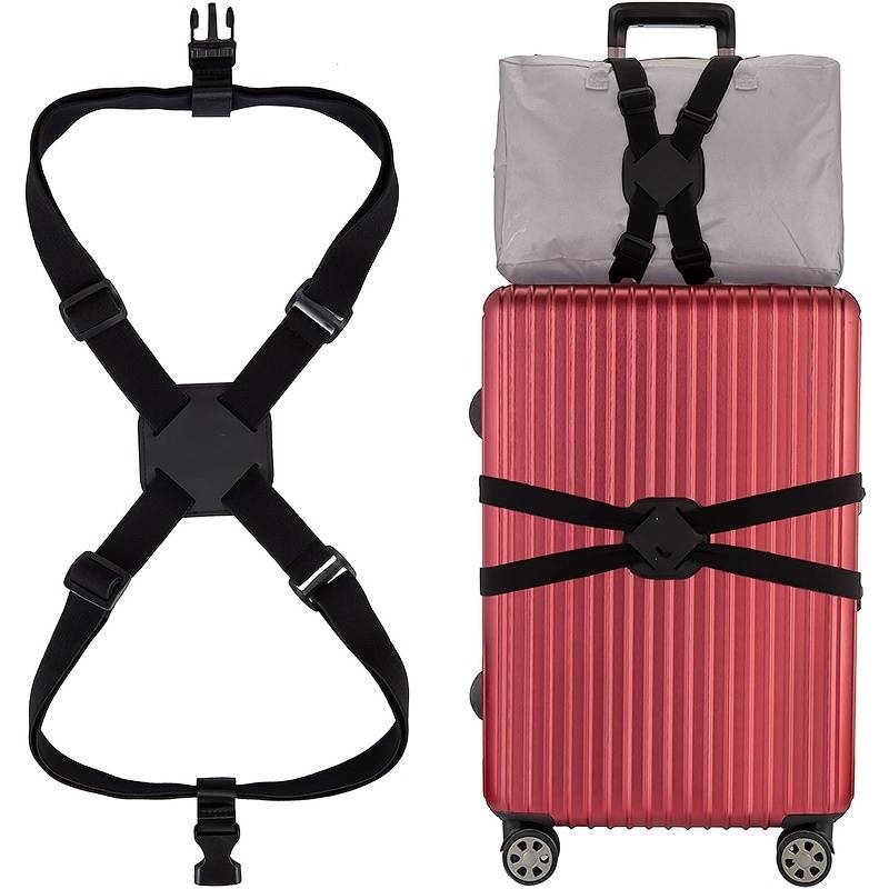 Backpack Luggage Elastic Packing Belt Travel Suitcase Strap Luggage Belt Bag Elastic Band For Bags Easy To Travel Suitcase Elastic Band With Elastic Suitcase Luggage Packing Belt
