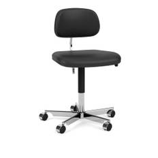 Montana - Kevi 2534U office chair - 41599-UltraLeatherBlack - Skrivebordsstole - Jørgen Rasmussen - Naturmateriale/Metal