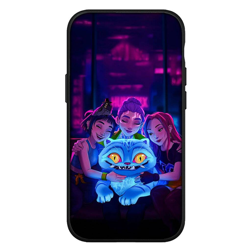 för iPhone 17 16 15 Xiaomi Poco F7 F8 X7 X6 C85 C75 C71 M8 Redmi Note 14 13 12 11 Pro Max 14C 13C A3 A4 Fodral Zoey KPop Rumi Demon Mira Hunters X for Xiaomi Poco F6