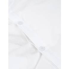 Studio Feder Adult Bedding Extra Length Percale - 140X220 / 60X63 CM Sängkläder Från Magasin - White (140X220 / 60X63 CM)