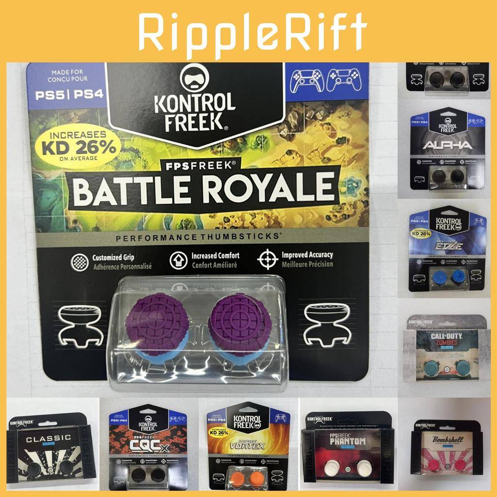 Kontrol Freek PS5 Upphöjda Tumgrepp Bekväma Speltillbehör för PS4 PS3