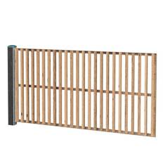Wimex Hegnsfag Trend Lamelhegn Thermo Fyr 995 x 1863 mm - Wimex